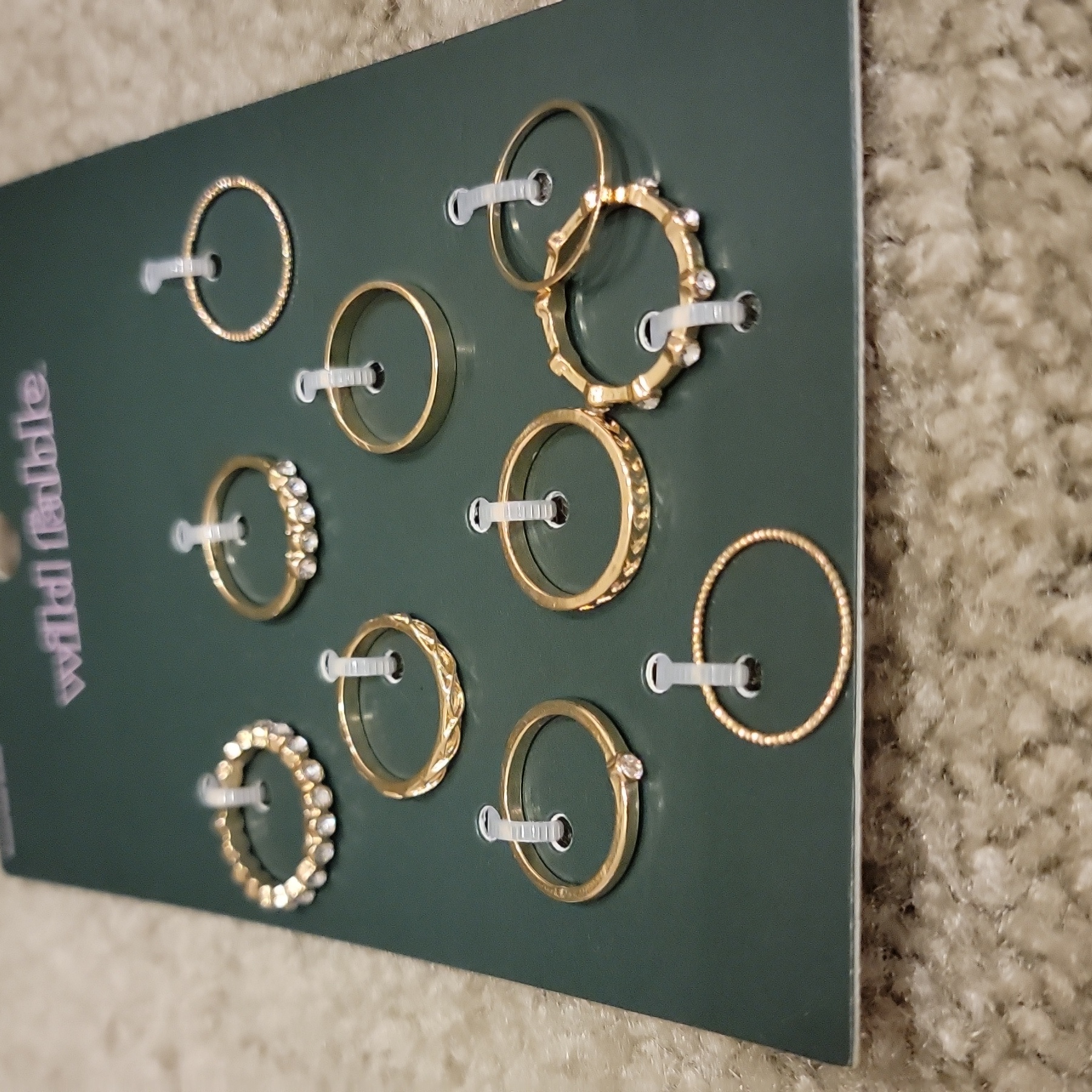 Bundle 3 Items For $13 Assorted Ring Sizes.